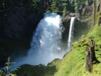 Sahalie Falls - Route 126 east (Oregon, USA)