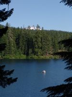 Mt Washington over Clear Lake - Clear Lake (Oregon, USA)