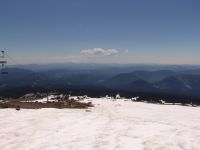 View south to Mt Jefferson from Mt Hood - Mt Hood (Oregon, USA)