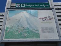 Mt Hood ski trail map - Mt Hood (Oregon, USA)