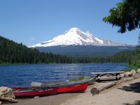 Mt Hood over Trillium Lake - Trillium Lake (Oregon, USA)