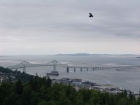 Astoria Bridge and Columbia River - Astoria (Oregon, USA)