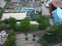 Going up the lift in the Space Needle - Space Needle (Washington, USA)