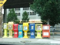 Newspaper stands - Seattle (Washington, USA)