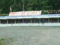 Fireworks stalls - Bainbridge Island (Washington, USA)