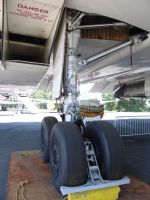 Concorde wheels - Museum of Flight (Washington, USA)