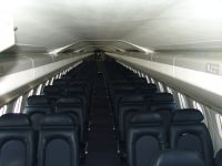 Interior of the Concorde - Museum of Flight (Washington, USA)