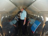 Interior of the Concorde - Museum of Flight (Washington, USA)