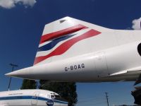 Concorde tail - Museum of Flight (Washington, USA)