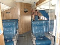 Interior of Air Force One - Museum of Flight (Washington, USA)