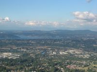 South and east Seattle - Over Seattle (Washington, USA)