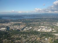 Duwamish/Allentown - Over Seattle (Washington, USA)
