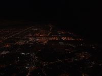 Approaching LAX - Over LA (California, USA)