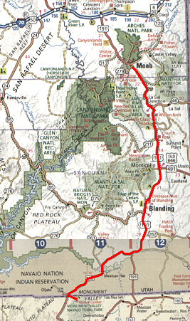Route Map - Day 6