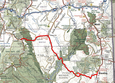 Route Map - Day 7