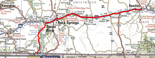 Route Map - Day 9