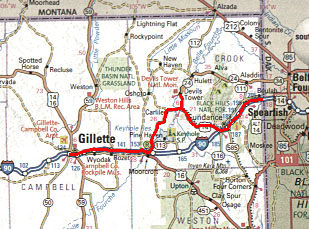 Route Map - Day 12