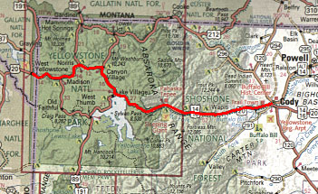 Route Map - Day 14