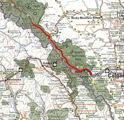 Route Map - Day 21
