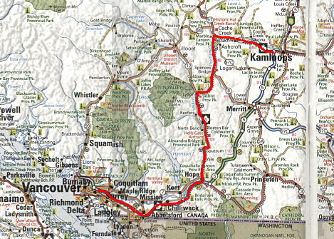 Route Map - Day 25