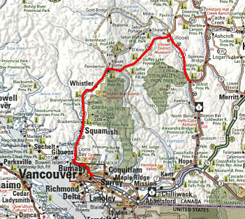 Route Map - Day 29