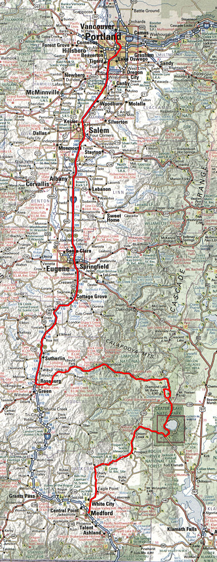 Route Map - Day 34