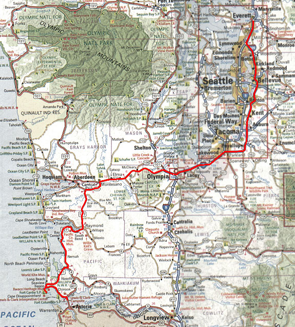 Route Map - Day 39