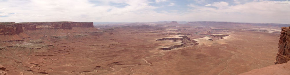 Green River Overlook Panorama - Canyonlands 
National Park (Utah, USA)