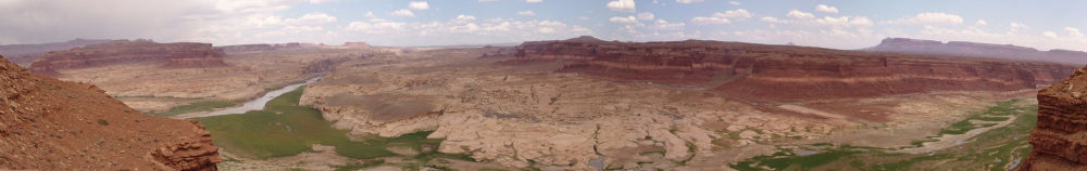 Hite Overlook panorama - Glen Canyon (Utah, 
USA)