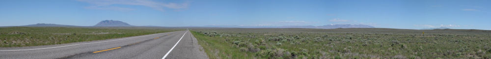 Big sky panorama - Route 20 west (Idaho, 
USA)