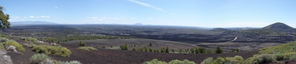 Inferno Cone panorama - Craters of the Moon 
National Monument (Idaho, USA)