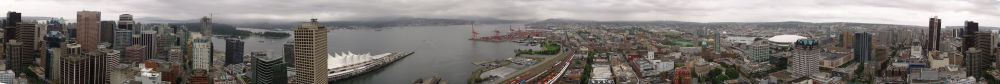 Harbour Centre Panorama - Harbour Centre Tower 
(British Columbia, Canada)