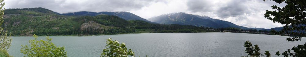 Green Lake panorama - Green Lake (British 
Columbia, Canada)