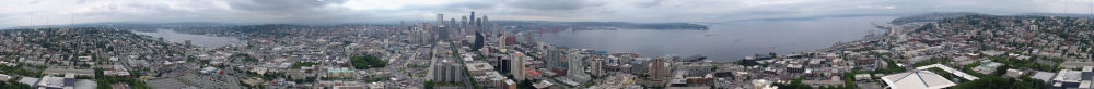 Space Needle panorama - Space Needle 
(Washington, USA)