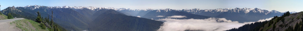 Hurricane Ridge panorama - Olympic 
National Park (Washington, USA)
