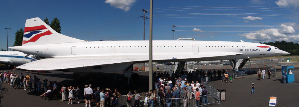 Concorde panorama - Museum of Flight 
(Washington, USA)