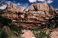 Grand Wash track - Capitol Reef National Park (Utah, USA)